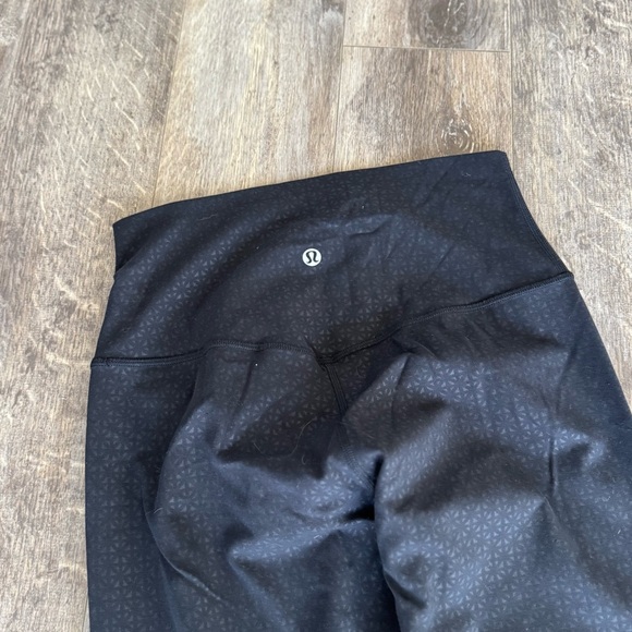 Lululemon 🍋 Lattice Work Emboss Black Version - Full Length - Picture 6 of 8
